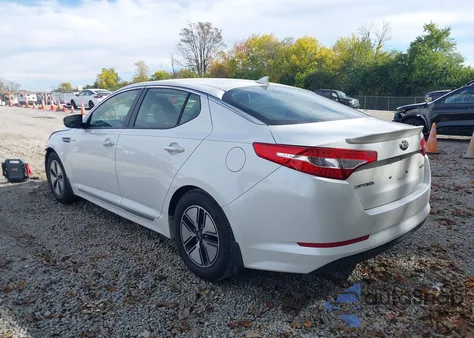 2013 Kia Optima Hybrid Lx from USA, damaged, VIN KNAGM4AD8D5054910